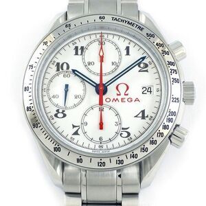 Omega Watch Speedmaster 3513.20.00 Olympic Collection Limited Model White Dial